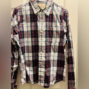 Men’s Casual Button Down - Hollister - Size Large
